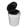 Torso car ash with backlight, chrome