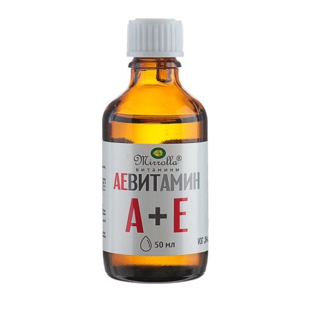 Mirrolla “Ae Vitamin” food supplement with natural vitamins, 50 ml-3
