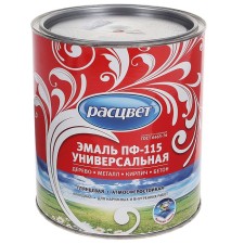 Enamel PF-115 red 2.7kg