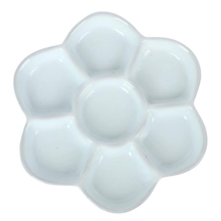 Porcelain porcelain round 14 cm, 7 cells-3