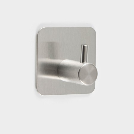 Self -adhesive hooks for the bathroom stalls Stölz, 4 pcs, silver color-2