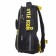 Frame backpack 38 x 29 x 17 cm, Hatber Ergonomic Light "Soft and Fluffy" black/yellow nrk_85002