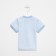 Nursery blouse, blue/strip, height 74