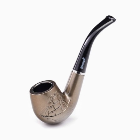 The smoking “Commander” tube, classic, 15 cm, hole D-1.8 cm