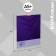 A notebook of 96 sheets in the Erichkrause Duotone Next cage, cover coated cardboard, output block, whiteness 100%, mix
