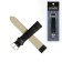 Solomon watch strap, 18 mm, genuine leather, L-20 cm, black