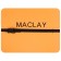 Tourist seats on the elastic band Maclay, with foil, 25 mm