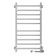 The electric heated towel "Sanprise" circuit P10, 500x1000 mm, left, chrome