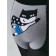 Pantyhose children's cotton CONTE KIDS TIP-Top, height 62-74 cm, black color