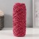 Knitting cord 35% cotton, 65% polypropylene 3 mm 85m/160 ± 10 g (cherry/bright pink)