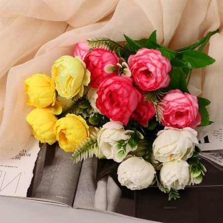 Bouquet "Push Pion" 5x26 cm, mix-3