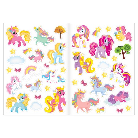 Stickers reusable set "for girls", 4 pcs.-5