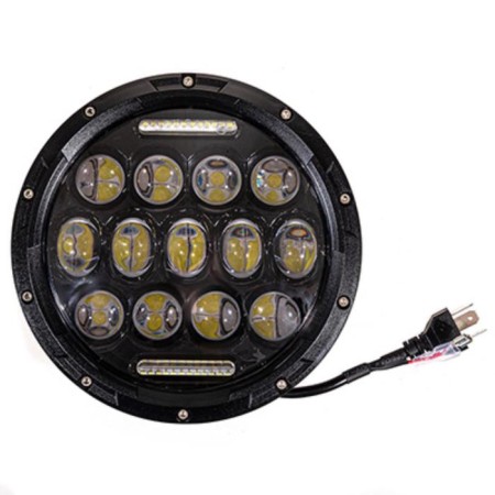 Farah LED SkyWay Off Road, Round, 12 V/24 V, 40 W, 6000 K, 13 diodes, 177x65 mm