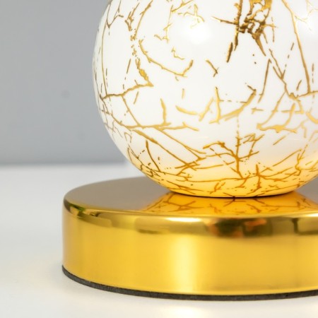 Hell lamp "Amalia" E14 40W white 20x20x30 cm Risalux-3