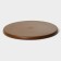 The dish "natural", d = 28 cm, brown color