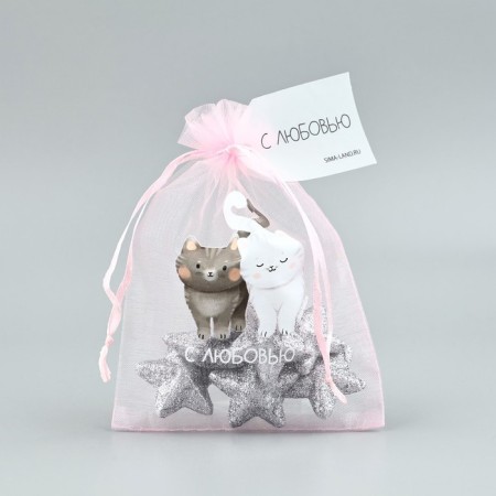 Fatin bag with a thermonacle "with love", 11 × 16 cm