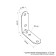 Corner Furniture reinforced tundra krep, 50x50x17 mm