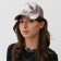 Women's cap Minaku "Tie-Dye", Blue color, rr 54-56