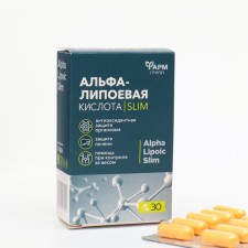 Alpha-lipoic acid, 30 capsules of 400 mg