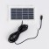 Camping battery flashlight, 20 watts, 1200 mAh, 32 smd, 3 modes, solar battery