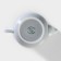 Porcelain kettle "Watercolor", 400 ml, light-gray color
