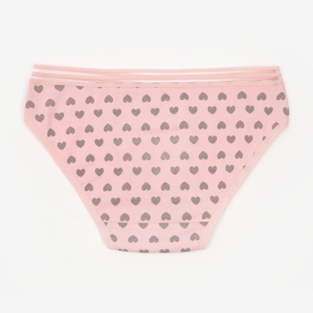 Panties female slips, pink color, rr 46-48-2