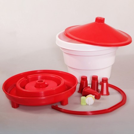 Vacuum drinker for poultry, 16 l, on legs-1