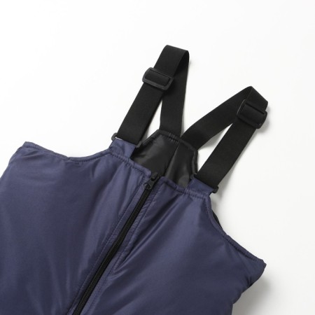 Baby trousers insulated, dark blue color, height 128 cm-1