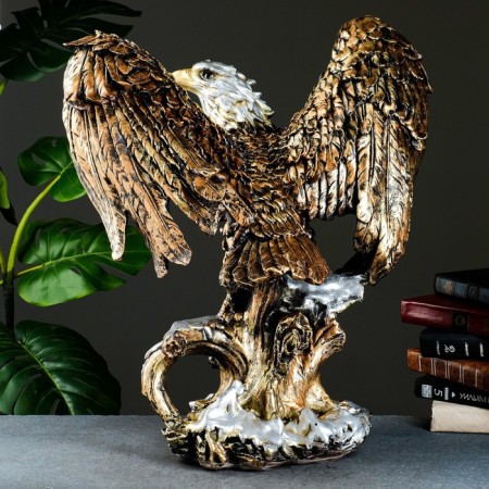 Figure "Eagle Big with Wings" Bronze, 52x37x57cm-2