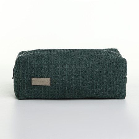 TEXTURA lightning cosmetic bag, green color-3
