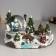 Souvenir Polystone Water Ballion Music, Light "Lapland" is spinning d = 10 cm 25.5x17x16 cm