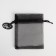 Boat Gift Organza Black “Gift”, with a nameplate, 10 x 12 cm +/- 1.5 cm