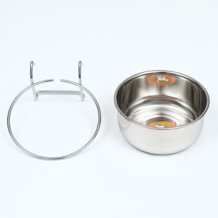 Metal bowl with a mount of 600 ml-2