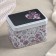 Bank for bulk products "Buta", 400 ml, rectangular, white color