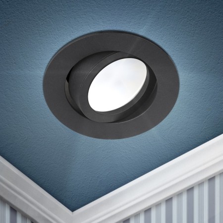 Lamp Built -in era KL86, IP20, 50W, 84x21 mm, black color black-1