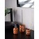 Joyce toilet brush, Copper metallic color