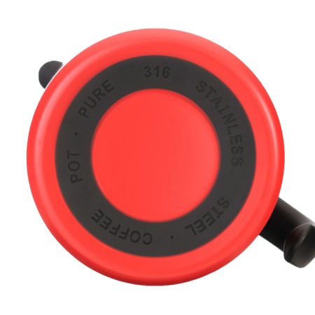Thermos-coffeery, 1 l, with a strain, retains heat up to 12 hours, red-4