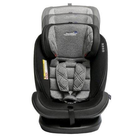 Children's car seat Amarobaby ST-3, ISOFIX class D, group 0+/1/2/3, color gray color-4