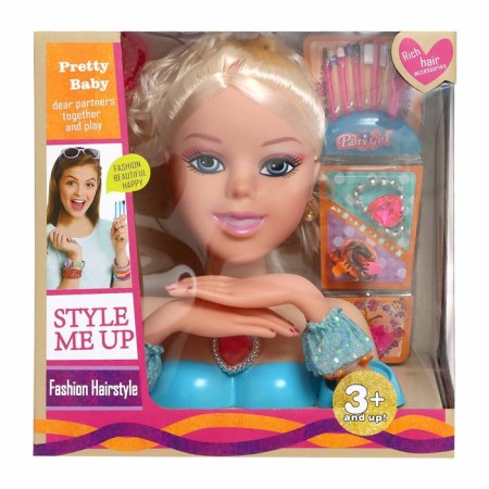 Barbara hairstyle doll for creating hairstyles, with accessories-13