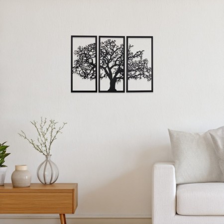 Nast -wall decor, panel for the interior "tree", 3 modules 57 x 27 cm-4
