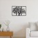 Nast -wall decor, panel for the interior "tree", 3 modules 57 x 27 cm