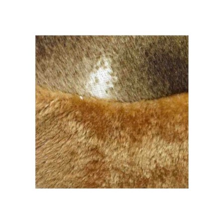 Covers of the seat fur artificial 2 items. SkyWay Arctic brown, s03001010-1