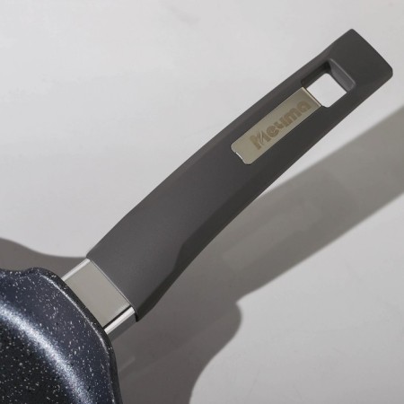 Pancake pan “granite”, d = 22 cm, plastic pen, anti -stick coating, gray color-3