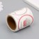 Stick Paper "Gratitude. Flowers in a vase" D = 2.5 cm 120 pcs in a roll 5.7x5.7x6 cm