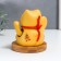 Pendural Ceramics "Mani-Neko with hieroglyphs" from solar batteries 10x10x12 cm
