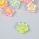 Acrylic Busina "Flower Smail" mix 2.6x2.6x0.8 cm