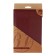 Diary Leduced A5+, 136 sheets of Sidney Nebraska, solid cover, artificial leather, lies, golden cut, a key 70 g/m2, burgundy