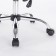 Office armchair Brabix "Flight ex-540", chrome, fabric, mesh, black
