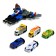 Warrior robot, transforms, assembled from 5 cars