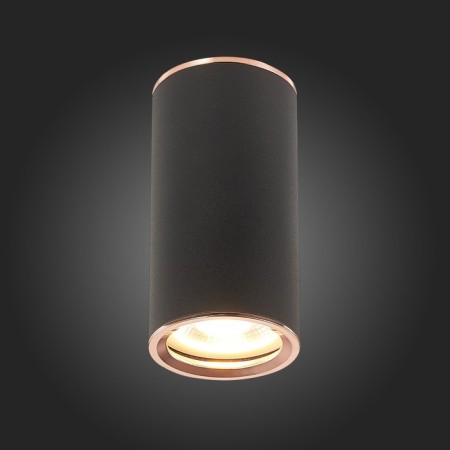 Ceiling lamp ST LUCE. ST111.427.01. 1x50 W, GU10, 5.4x5.4x10.5 cm, black color-2
